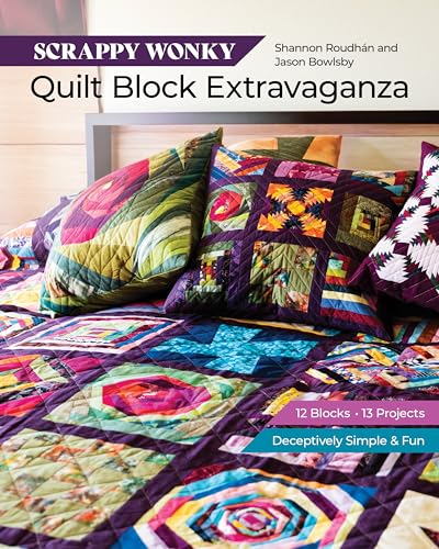 Scrappy Wonky Quilt Block Extravaganza (Kindle Edition)