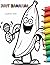 JUST BANANAS: Coloring Book