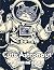 Cute Astronaut Coloring Book by Patricia Atkinson