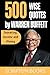500 Wise Quotes by Warren B...