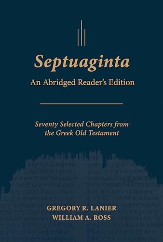 Septuaginta: An Abridged Reader's Edition (Kindle Edition)
