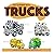 Fun Learning With Trucks: So many cute animals driving so many trucks. Children's Bedtime Story - For very young children learning to read and count - Ages 1-4