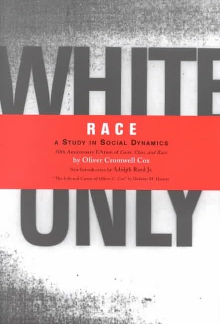 Race: A Study in Social Dynamics (Hardcover)