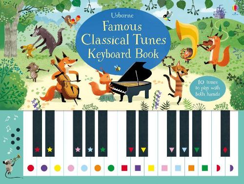 Famous Classical Tunes Keyboard Book (Spiral-bound)