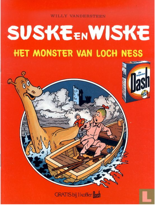 Het monster van Loch Ness (Suske en Wiske, reclame Dash, #2)