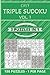 Easy Triple Sudoku Volume 1