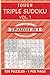 Tough Triple Sudoku Volume 1 by Heather Bolton
