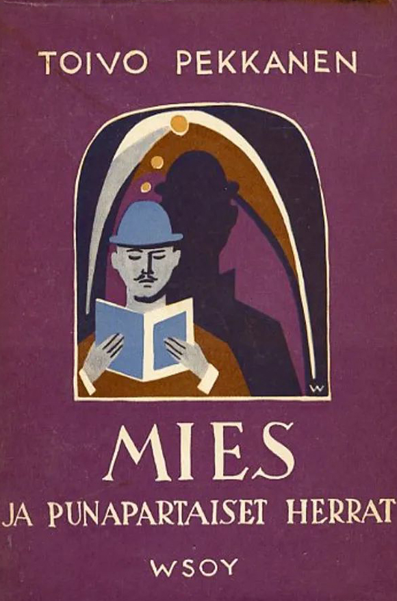 Mies ja punapartaiset herrat (Hardcover)