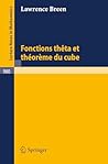 Fonctions theta et theoreme du cube (Lecture Notes in Mathematics t. 980) (French Edition)