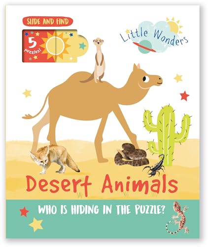 Little Wonders Puzzle Slider - Desert Animals (Board Book)