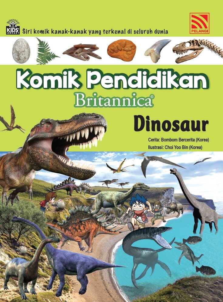 Komik Pendidikan Britannica 07: Dinosaur