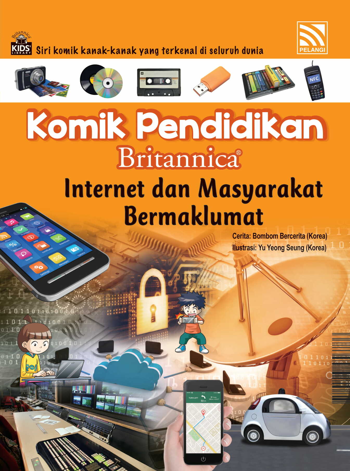 Komik Pendidikan Britannica 30: Internet dan Masyarakat Bermaklumat