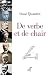 DE VERBE ET DE CHAIR by QUANTIN HENRI
