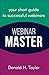 Webinar Master by Donald Taylor