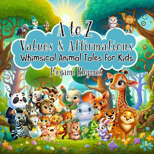 A to Z Values and Affirmations: Whimsical Animal Tales for Kids (Kindle Edition)