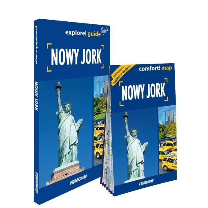 Nowy Jork light: przewodnik + mapa (Paperback)