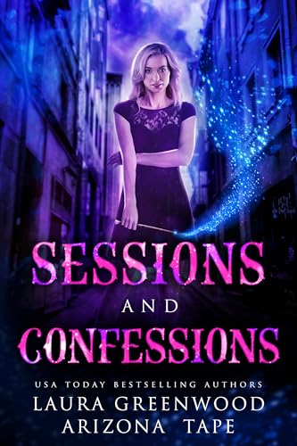 Sessions and Confessions (Amethyst's Wand Shop Mysteries, #13)