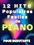 12 Hits Populaires Faciles ...