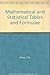 Mathematical and Statistical Tables and Formulae by P.N. Arora
