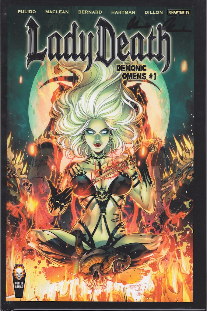 Lady Death: Demonic Omens (Hardcover)