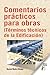 Comentarios prácticos para ...