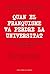 Quan el franquisme va perdre la universitat by Andreu Mas-Colell