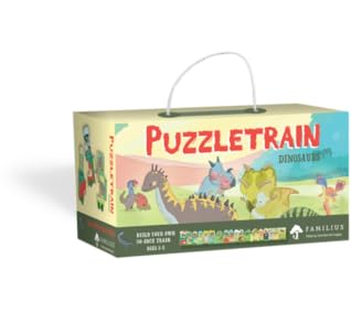 Puzzle Train Dinosaurs by Christopher Robbins