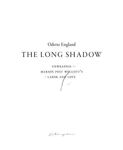 Odette England The Long Shadow /anglais (Hardcover)