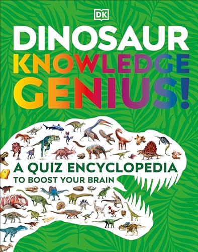 Dinosaur Knowledge Genius: A Quiz Encyclopedia to Boost Your Brain (Hardcover)