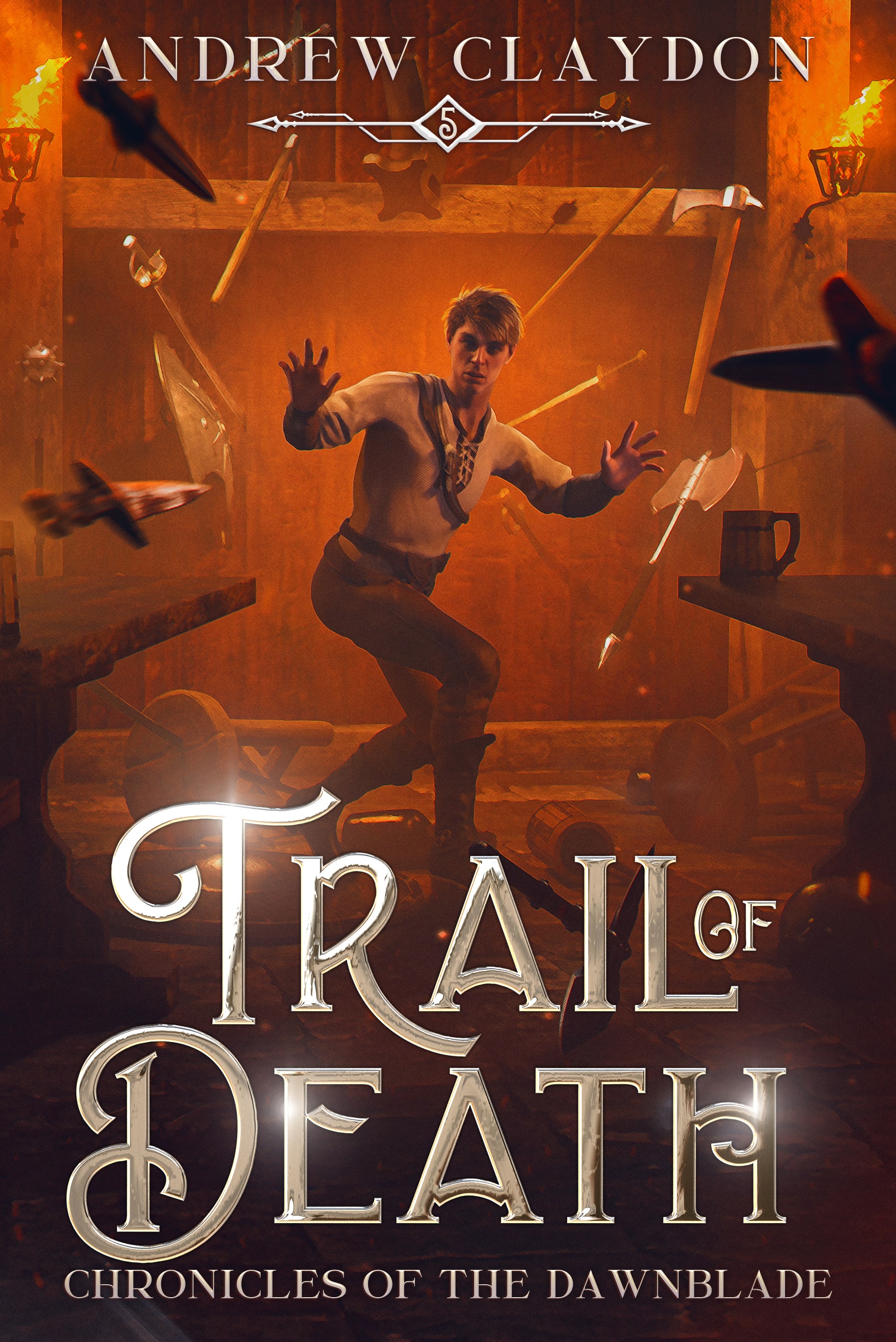 Trail of Death (Chronicles of the Dawnblade, #5)