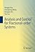 Analysis and Control for Fractional-order Systems