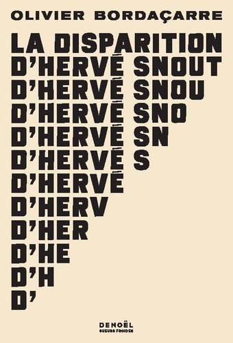 La Disparition d'Hervé Snout (Paperback)