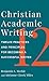 Christian Academic Writing:...
