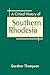 A Critical History of Southern Rhodesia by Gardner Thompson