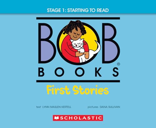 Bob Books - First Stories Hardcover Collection of 12 Stories | Decodable Phonics Stories, Ages 4 and up, Kindergarten (Stage 1: Starting to Read)
