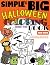 Simple & Big Halloween Coloring Book by Ananna Books