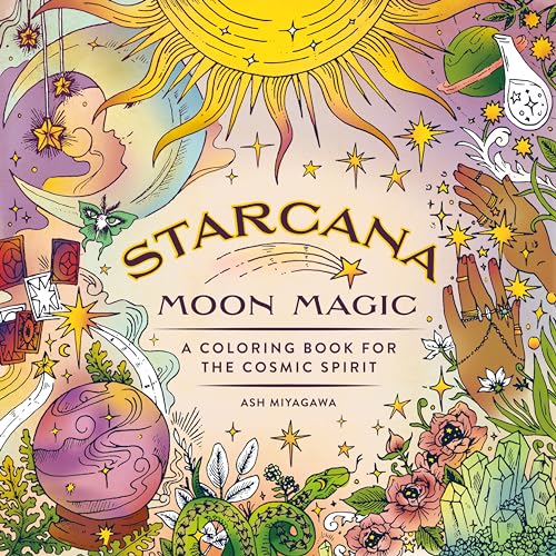 Starcana: Moon Magic: A Coloring Book for the Cosmic Spirit (Paperback)