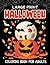 Large Print Halloween Color...