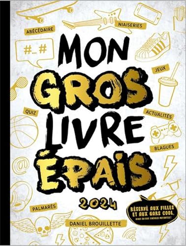 Mon gros livre épais 2024 (Hardcover)