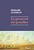 La géométrie des possibles
