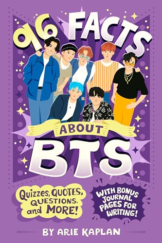 96 Facts About BTS: Quizzes, Quotes, Questions, and More! With Bonus Journal Pages for Writing! (Paperback)