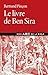 Le livre de Ben Sira by Bertrand Pincon