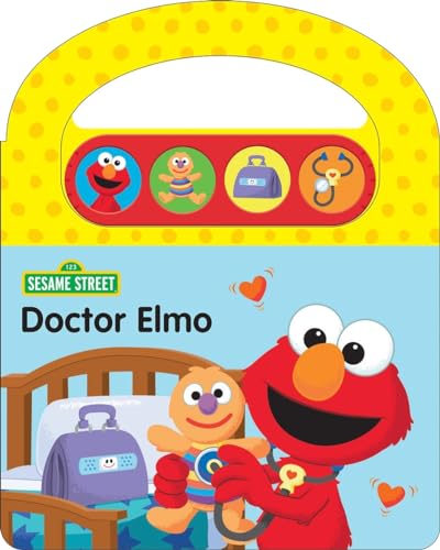 Sesame Street - Doctor Elmo 4-Button Sound Book with Handle - PI Kids (Board Book)