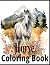 Horses Coloring Book: for A...