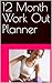 12 Month Work Out Planner