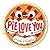 Pie Love You (A Shaped Novelty Board Book for Toddlers) by Stephani Stilwell
