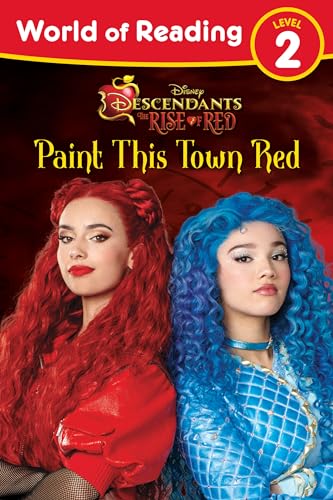World of Reading: Descendants The Rise of Red: Paint This Town Red (Paperback)