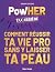 PowHER ta carrière - Commen...