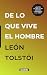 De lo que vive el hombre (Spanish Edition)
