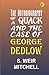 The Autobiography of a Quack, and The Case of George Dedlow